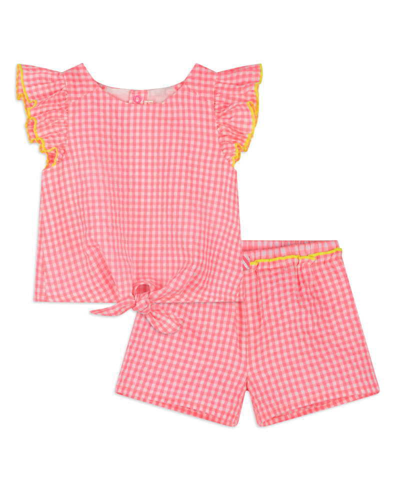 Baby Girls Fuchsia Outfit Set