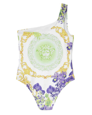 
  
    Versace
  
 Girls Multi/Print Swimsuit