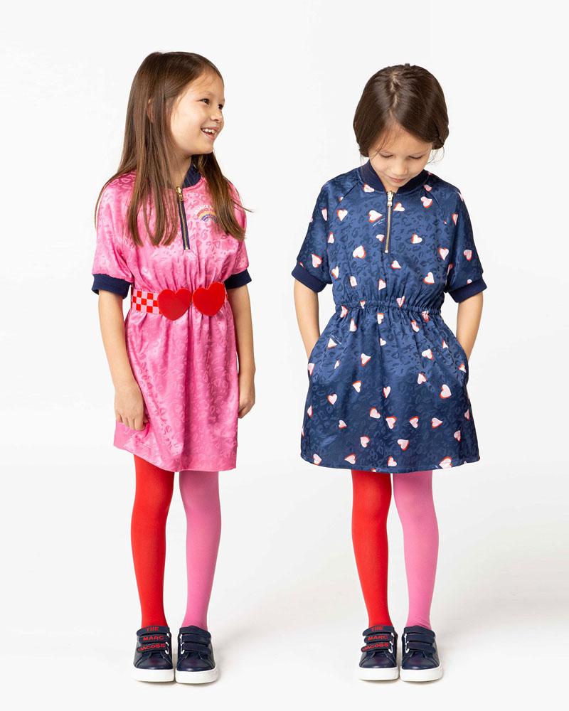 Girls Multi-Print Dress
