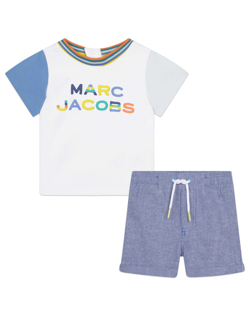 Baby Boys White Outfit Set