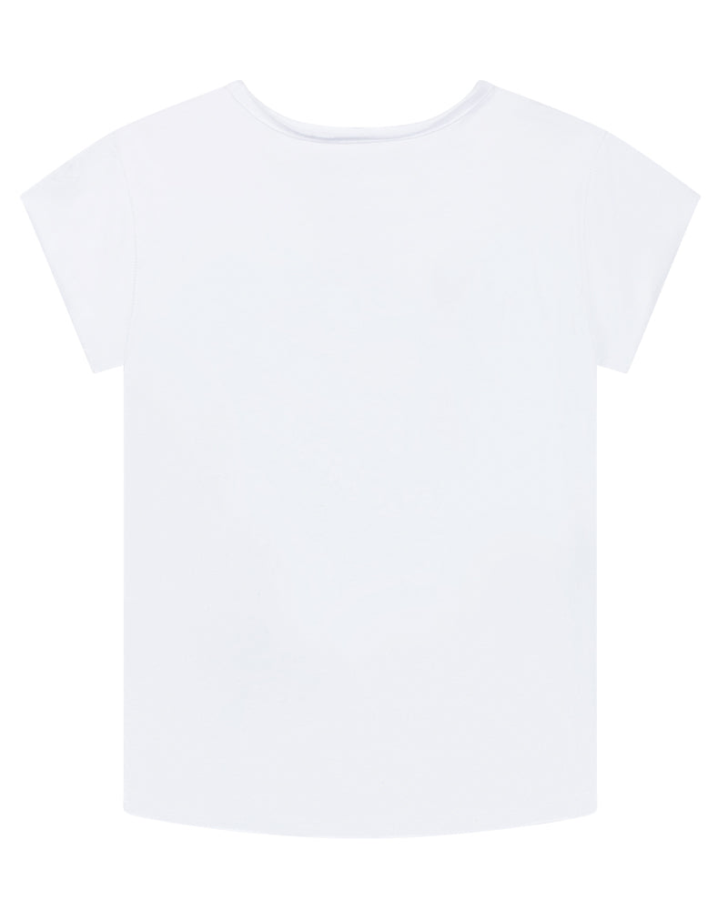 Girls White T-Shirt