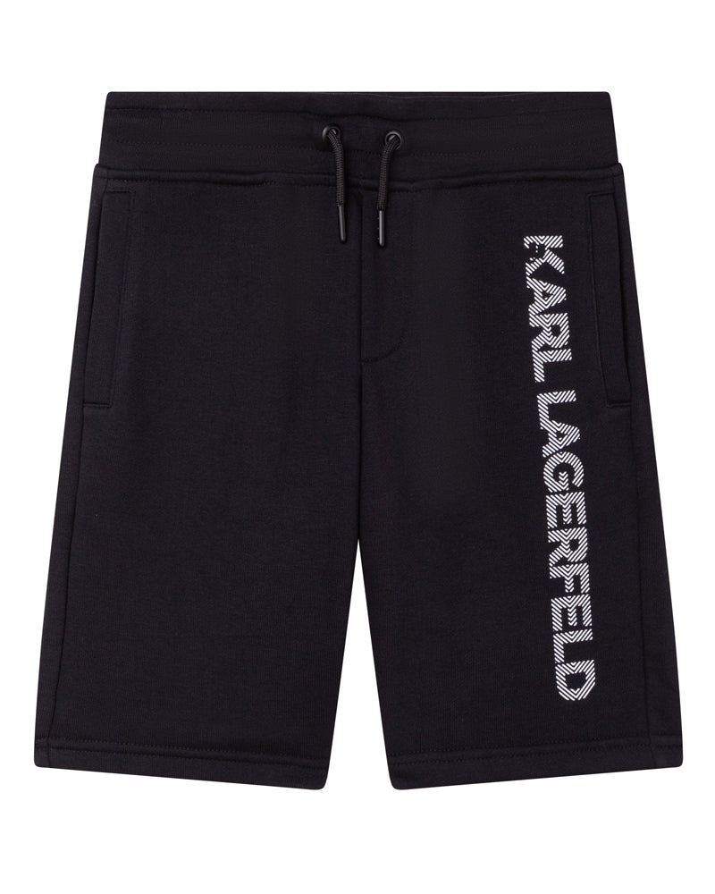 KARL LAGERFELD ATHLEISURE SUMMER SWEAT SHORTS, Black Women's Shorts &  Bermuda