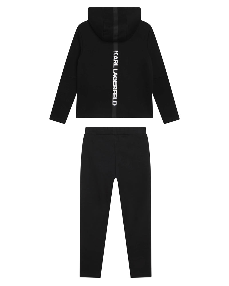 Boys Black Tracksuit