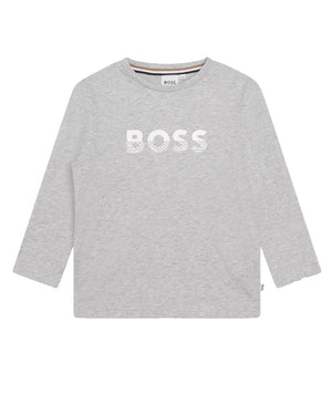 
  
    Boss
  
 Boys Grey Top