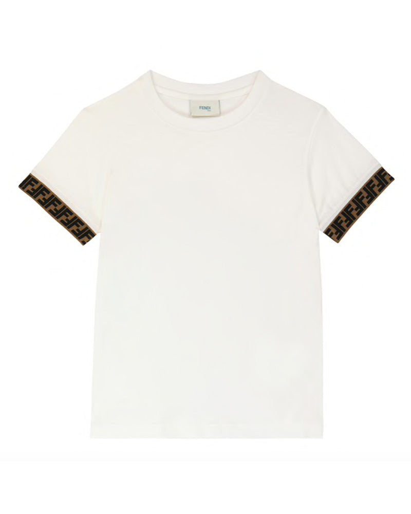 Fendi, White T-Shirt