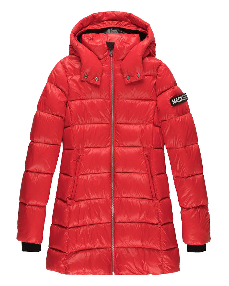 Girls Red Laney Coat