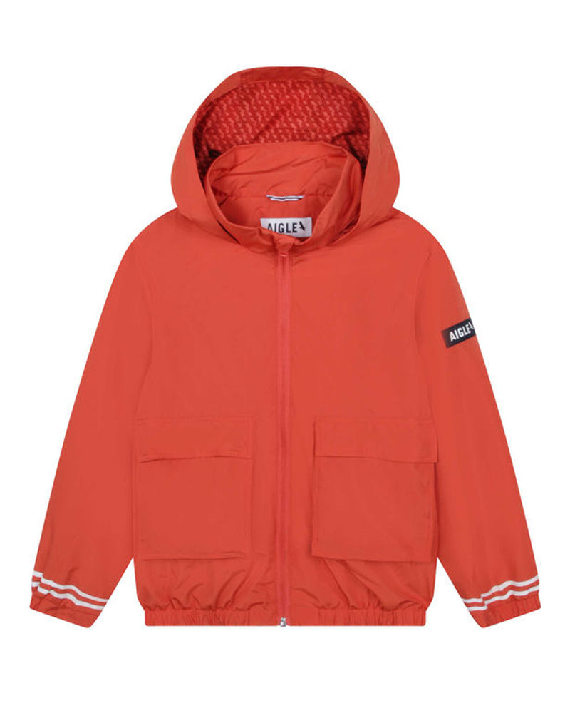 Red Windbreaker