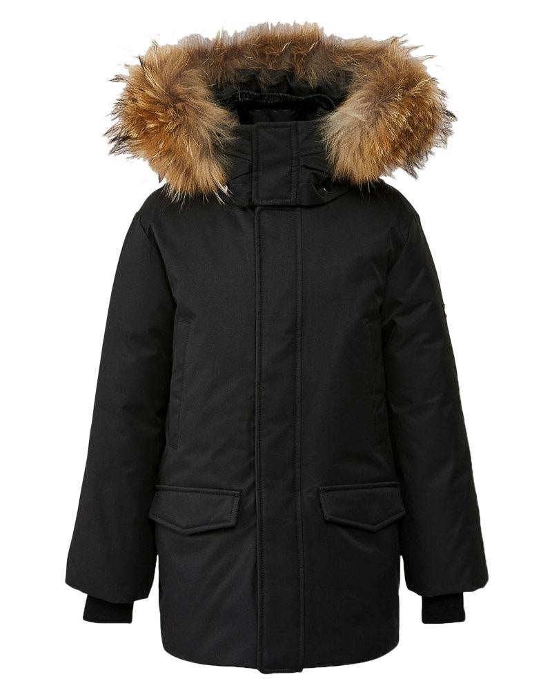 Boys Black Jo Coat