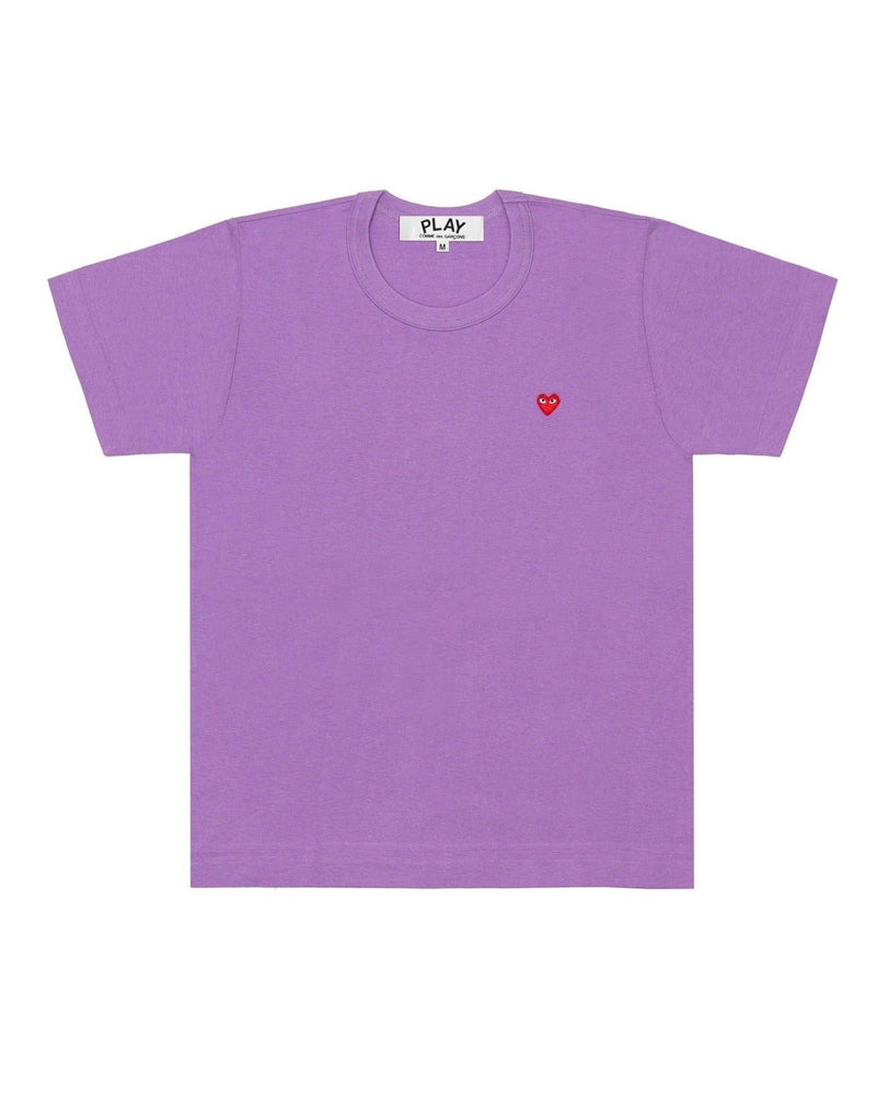 Junior Purple Micro Heart T-Shirt