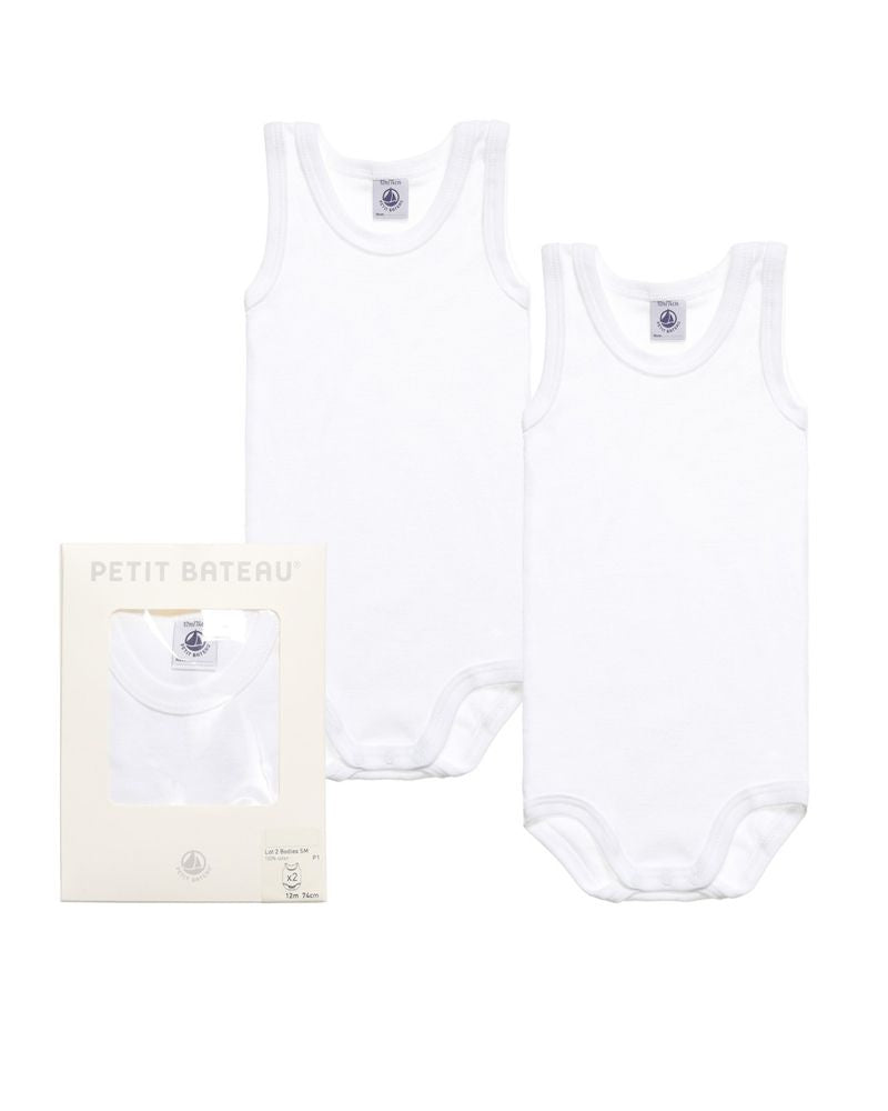 Baby Boys White Bodysuit Set