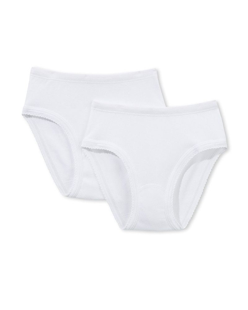 Girls White Underwear Set
