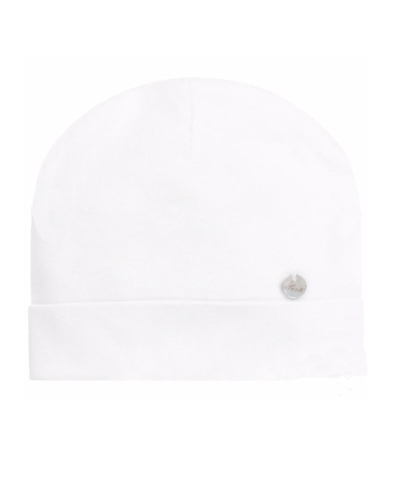 Baby Unisex White Hat