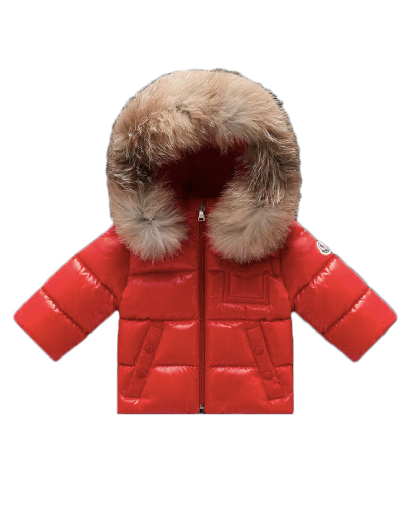 Moncler Enfant Baby Red K2 Down Jacket